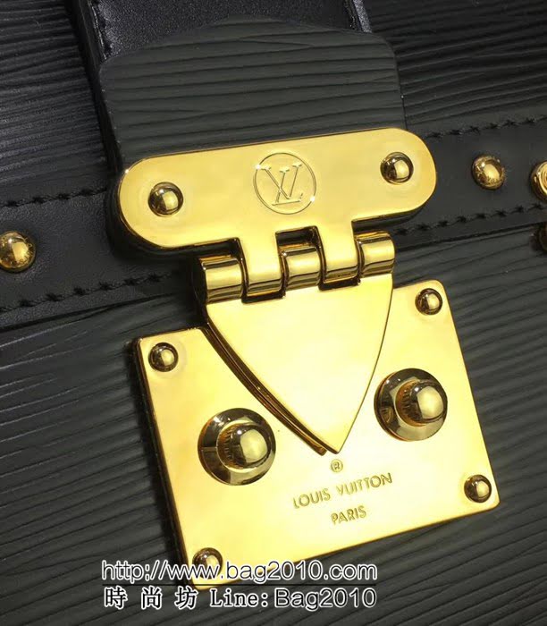 路易威登LV頂級原單M53052黑色 在2018早秋系列皮質掛鏈包 YDH1421